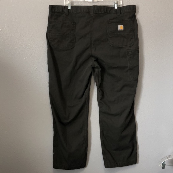 Carhartt Rugged Flex Relaxed Fit  44x30 Work Pants Men's  jeans pants like new - Picture 6 of 15